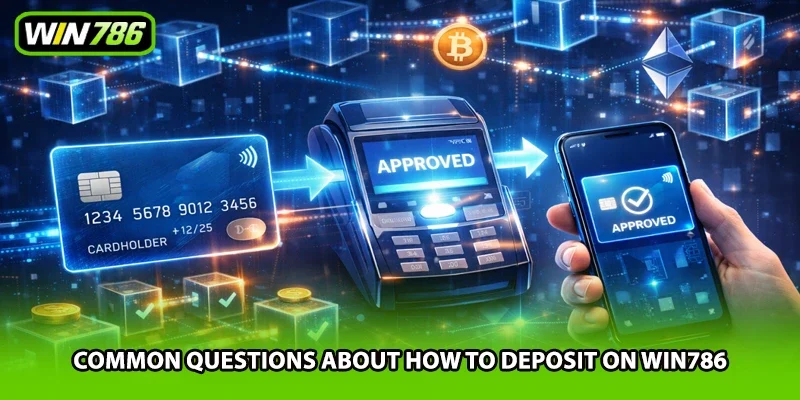 Common questions about how to deposit on Win786