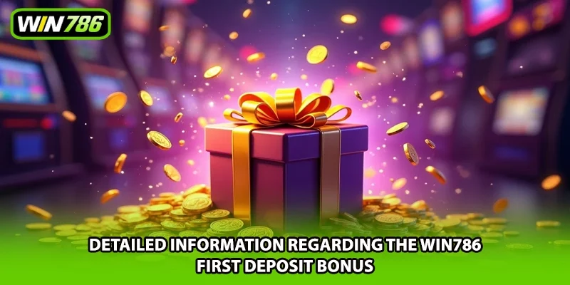 Detailed information regarding the Win786 first deposit bonus