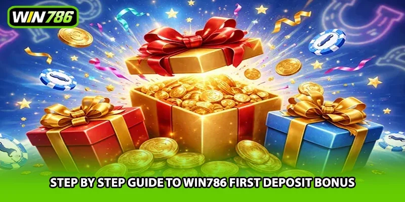 Step by step guide to Win786 first deposit bonus